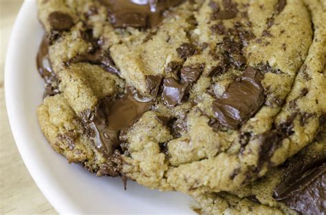 the-best-ooey-gooey-chewy-chocolate-chip-cookies image