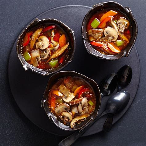 quinoa-mushroom-soup-recipe-eatingwell image