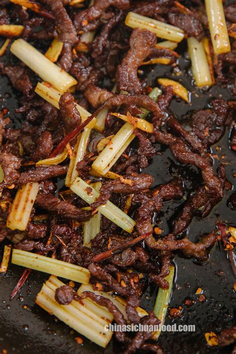 sichuan-dry-fried-beef-china-sichuan-food image
