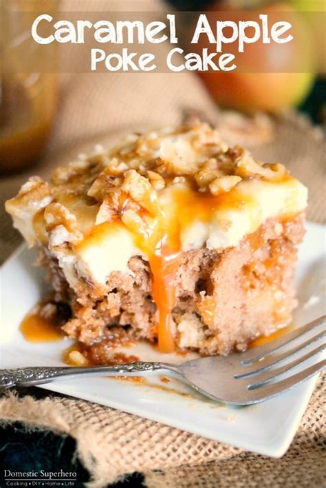 caramel-apple-poke-cake-easy-cake-mix image