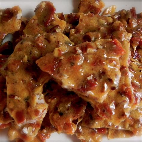 best-spicy-pecan-brittle-recipe-how-to-make-bacon image