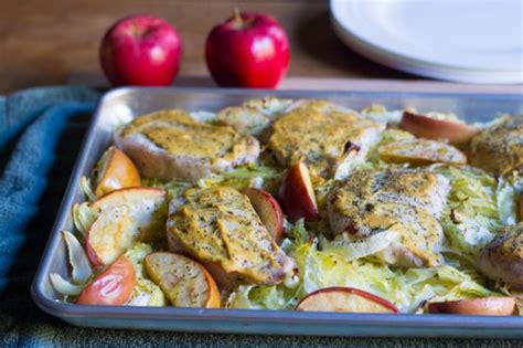 dijon-pork-chops-with-cabbage-and-apples-kevin-lee image