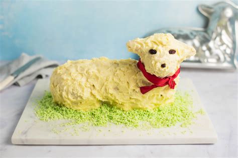 traditional-easter-lamb-shaped-pound-cake-recipe-the image