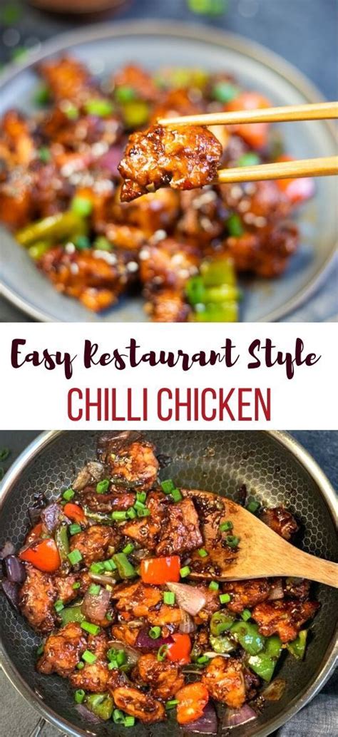 easy-restaurant-style-chilli-chicken-piping-pot-curry image