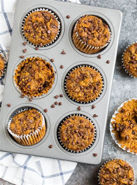 almond-flour-pumpkin-muffins-healthy-low-carb-and image