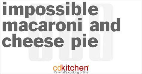 impossible-macaroni-and-cheese-pie image