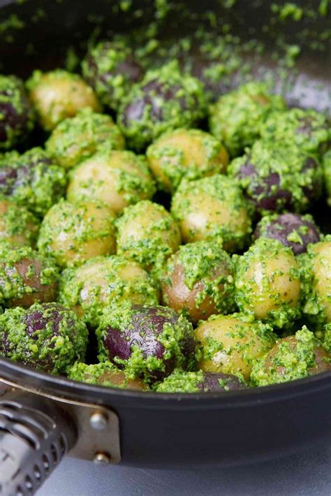 boiled-cilantro-lime-potatoes-vegan-healthy-side image