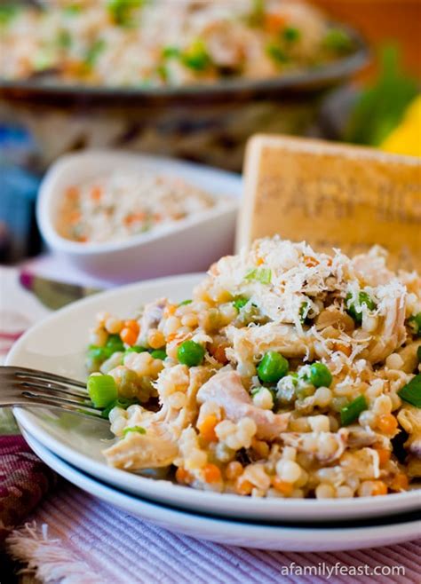 israeli-couscous-with-chicken-and-peas-a-family-feast image
