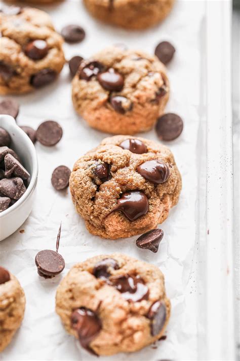 healthy-chocolate-chip-cookies-wellplatedcom image