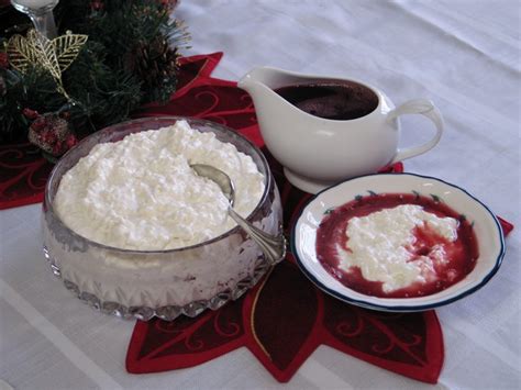 norwegian-riskrem-rice-pudding-christmas-dessert image