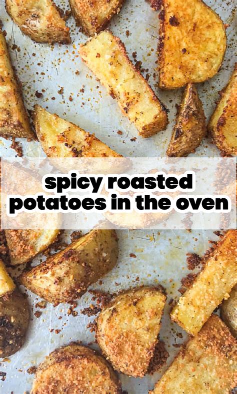 spicy-roasted-potatoes-recipe-easy-seasoned-potatoes image