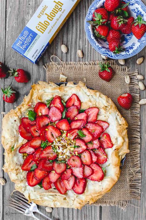 feta-strawberry-tart-with-fillo-phyllo-crust-the image