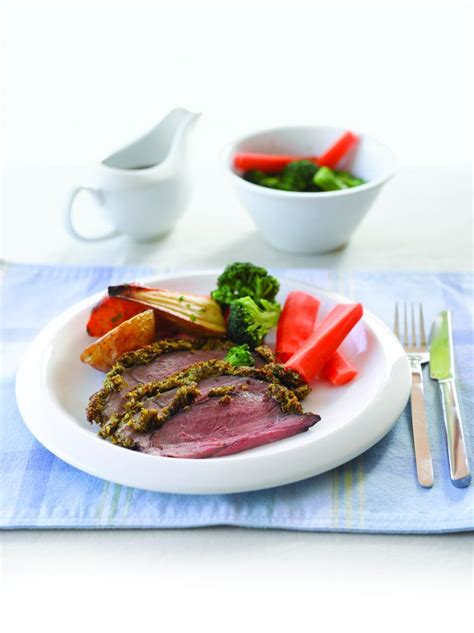 roast-beef-with-horseradish-and-herb-crust-healthy-food image