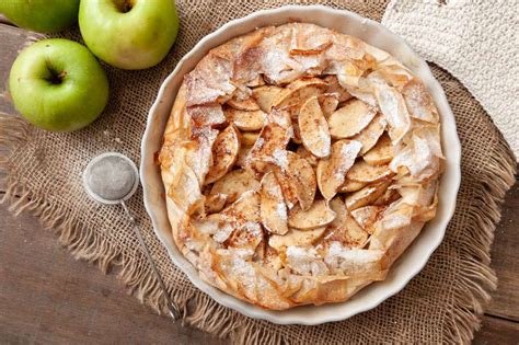 apple-phyllo-pie-recipe-the-spruce-eats image