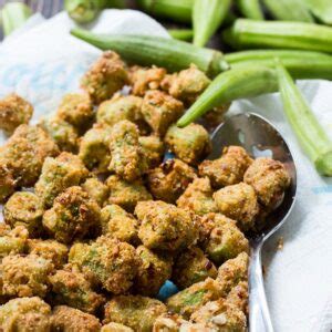 pecan-crusted-fried-okra-spicy-southern-kitchen image