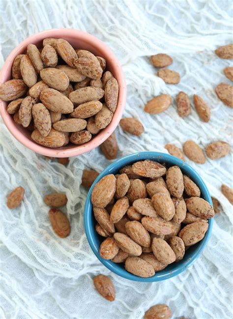 cocoa-dusted-almonds-recipe-happy-healthy-mama image