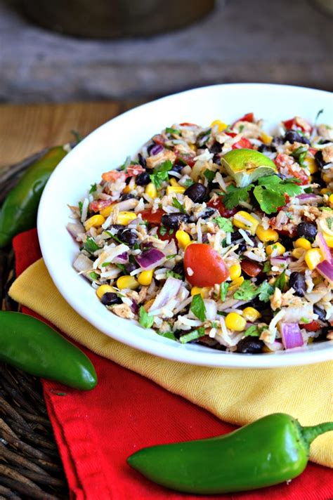 southwestern-tuna-with-rice-corn-and-black-beans image