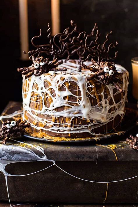 forbidden-forest-chocolate-butterbeer-cake-half-baked image