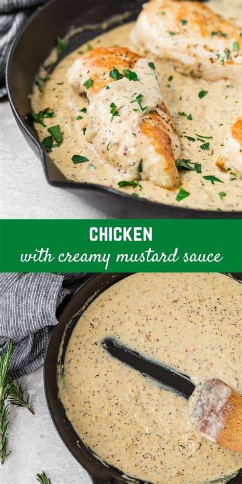 chicken-with-mustard-sauce-creamy-delicious image