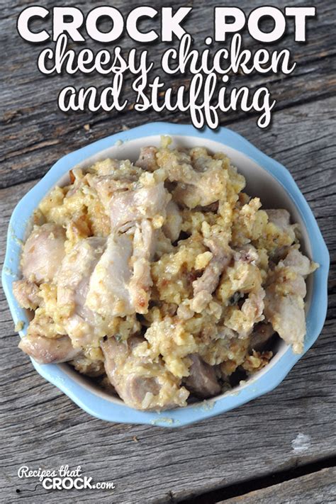 cheesy-crock-pot-chicken-and-stuffing image