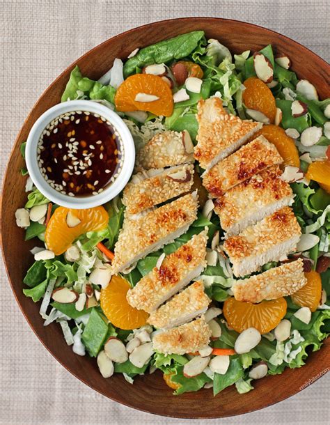 asian-sesame-chicken-salad-emily-bites image