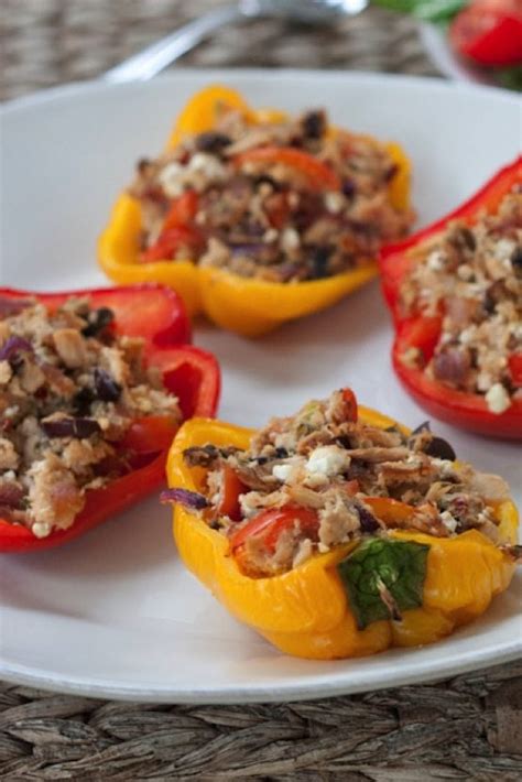 healthy-tuna-stuffed-bell-peppers-eating-bird-food image