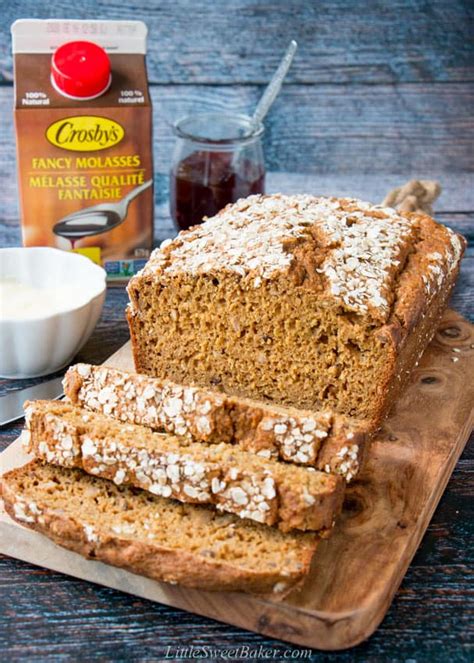quick-molasses-brown-bread-little-sweet-baker image