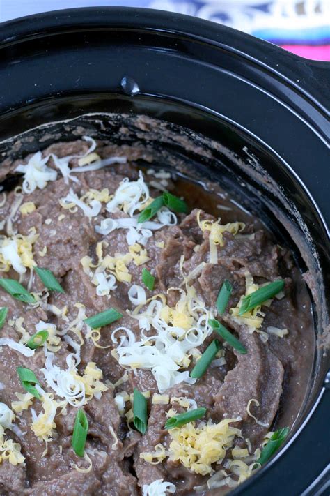 slow-cooker-refried-beans-frijoles-refritos image