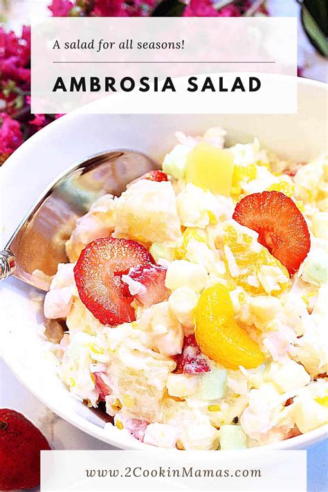 ambrosia-salad-with-yogurt-2-cookin-mamas image