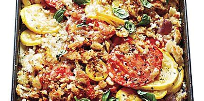 tomato-squash-and-red-pepper-gratin-recipe-myrecipes image