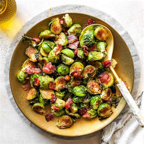 roasted-brussel-sprouts-with-bacon-joyfoodsunshine image