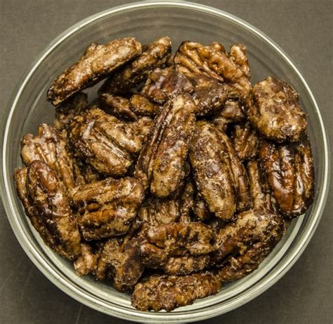 sinfully-delicious-candied-pecans-on-the-grill image