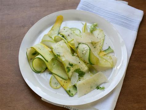 no-cook-summer-squash-salad-with-lemon-and-herbs image