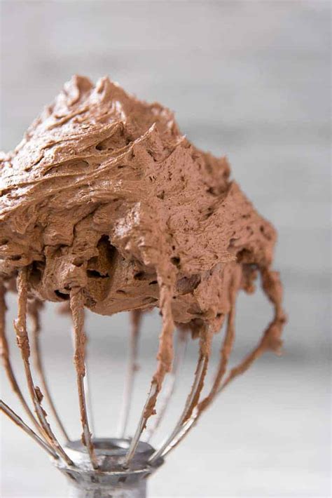 whipped-chocolate-buttercream-frosting-the-crumby image