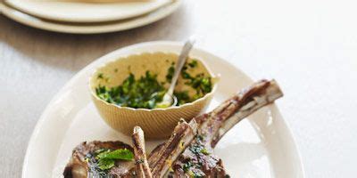 lamb-chops-with-mint-gremolata-recipe-country-living image