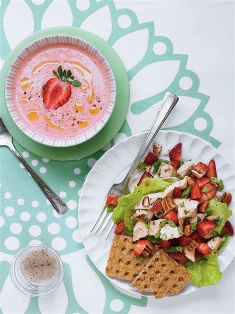 how-to-make-chilled-strawberry-soup-southern-living image