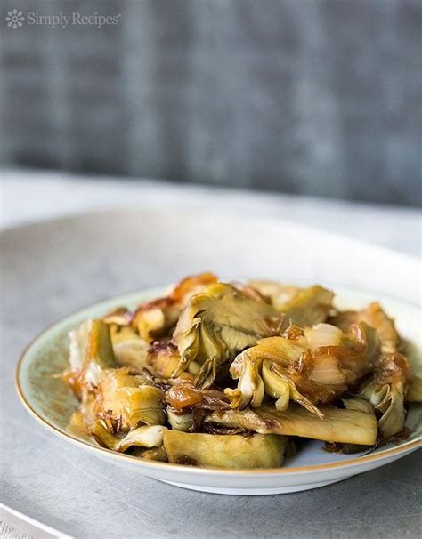 sweet-sour-artichokes-with-caramelized-onions image