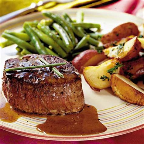 steaks-with-caramel-brandy-sauce-recipe-myrecipes image