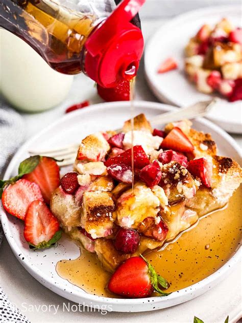 strawberry-french-toast-casserole-with-cream-cheese image