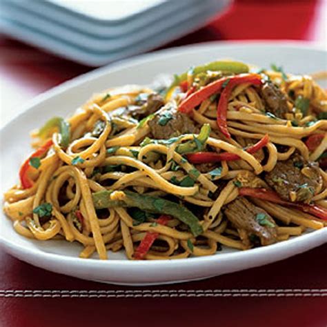 stir-fried-noodles-with-singapore-lamb-curry image
