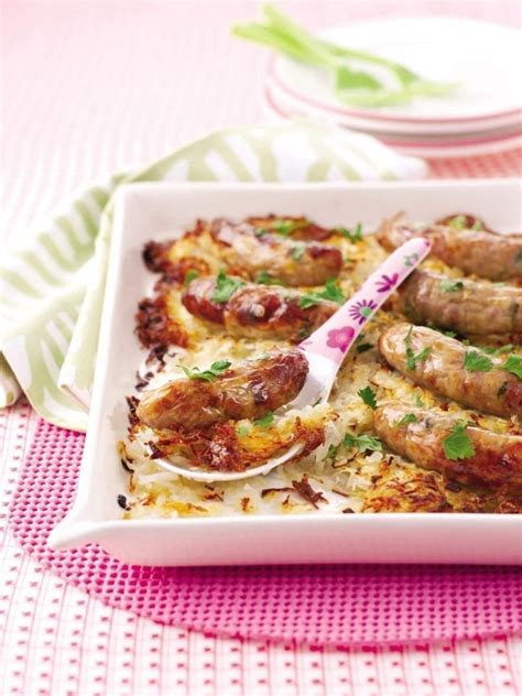 sausage-and-onion-rsti-recipe-delicious-magazine image