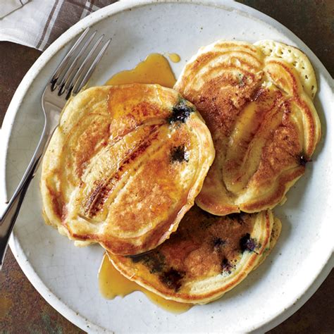 blueberry-banana-pancakes-recipe-tyler-florence image