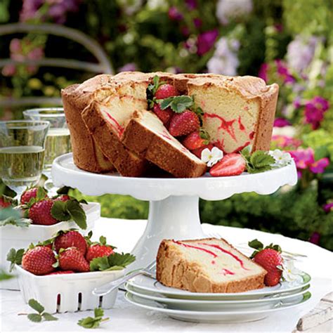 strawberry-swirl-cream-cheese-pound-cake image