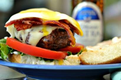 egg-burger-with-bacon-and-chipotle-mayo-tasty image