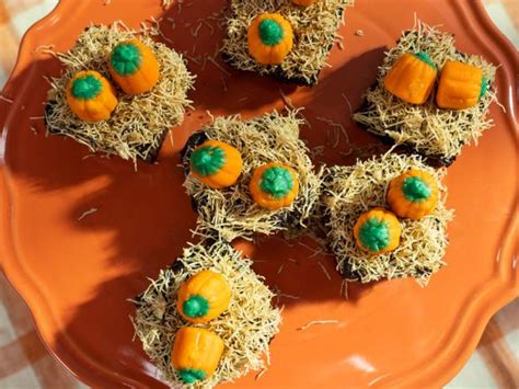 how-to-make-pumpkin-patch-brownies-the-kitchen image