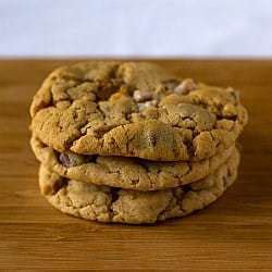 peanut-butter-snickers-cookies-brown-eyed-baker image