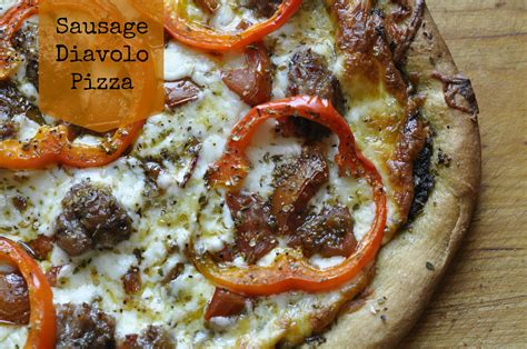 sausage-diavolo-pizza-recipe-pork-recipes-pizza image