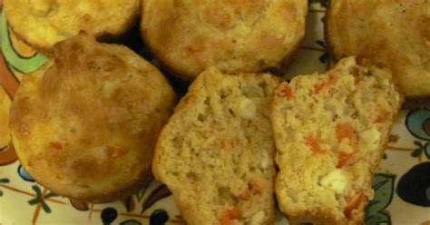 savory-feta-cheese-muffins-with-red-peppers-slender-kitchen image