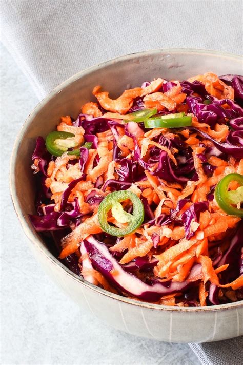 purple-cabbage-slaw-low-fat-oil-free-healthy image
