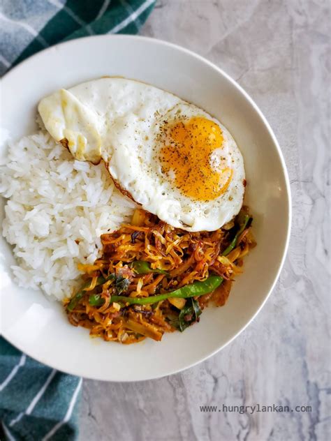 spicy-easy-cabbage-stir-fry-hungry-lankan image